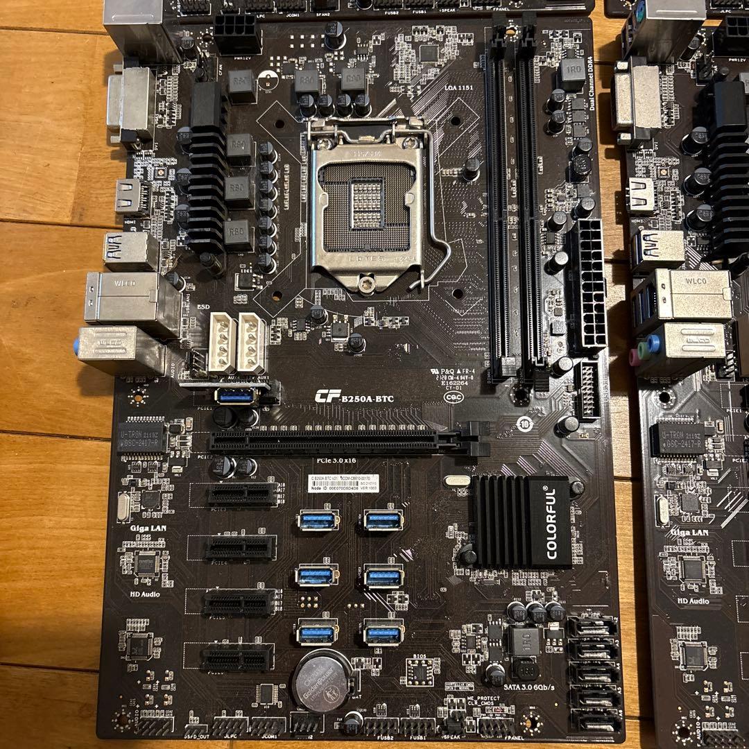CF B250A-BTC マザーボード ATX 5枚セット　ジャンク