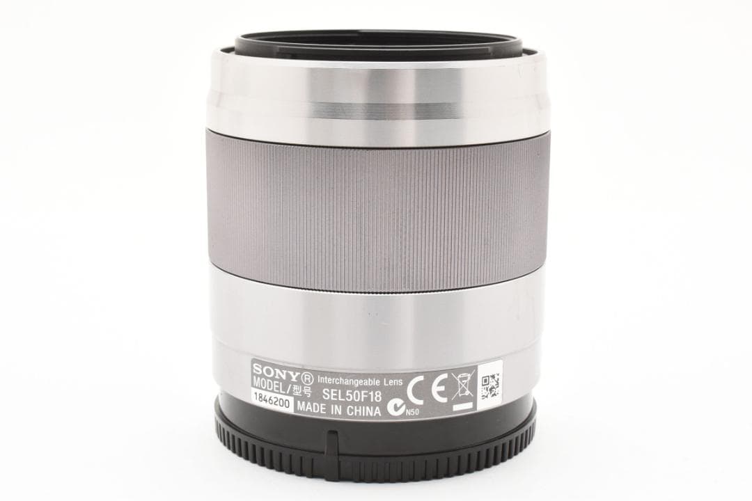 【良品】SONY E 50mm F1.8 OSS シルバー #9419