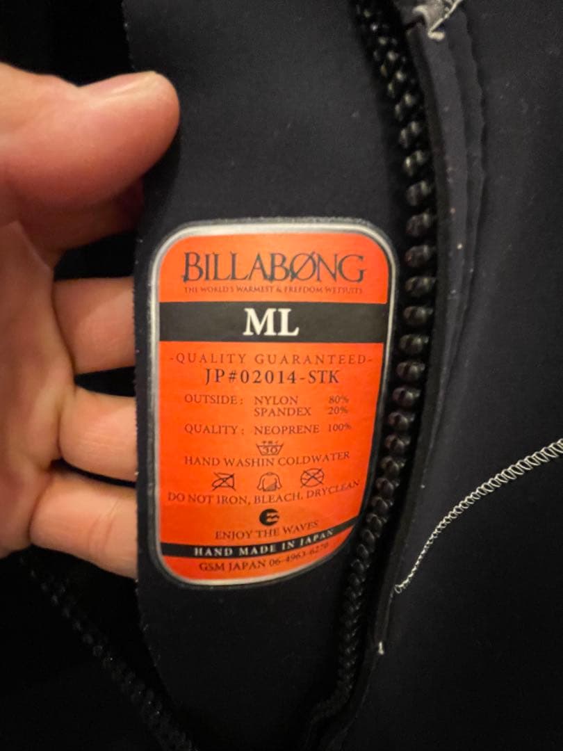 BILLABONG シーガルMLサイズ