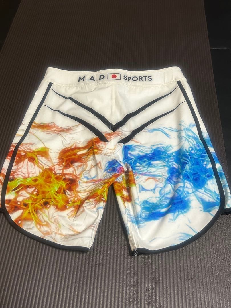 mad sport マッドスポーツ サーフパンツ 炎デザイン 26 フィジーク
