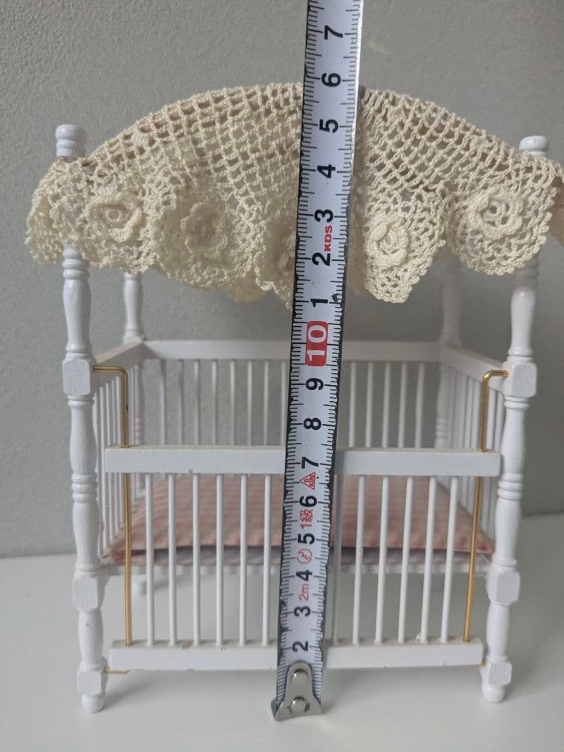 フランスアンティーク ドール用 ベビーベッド