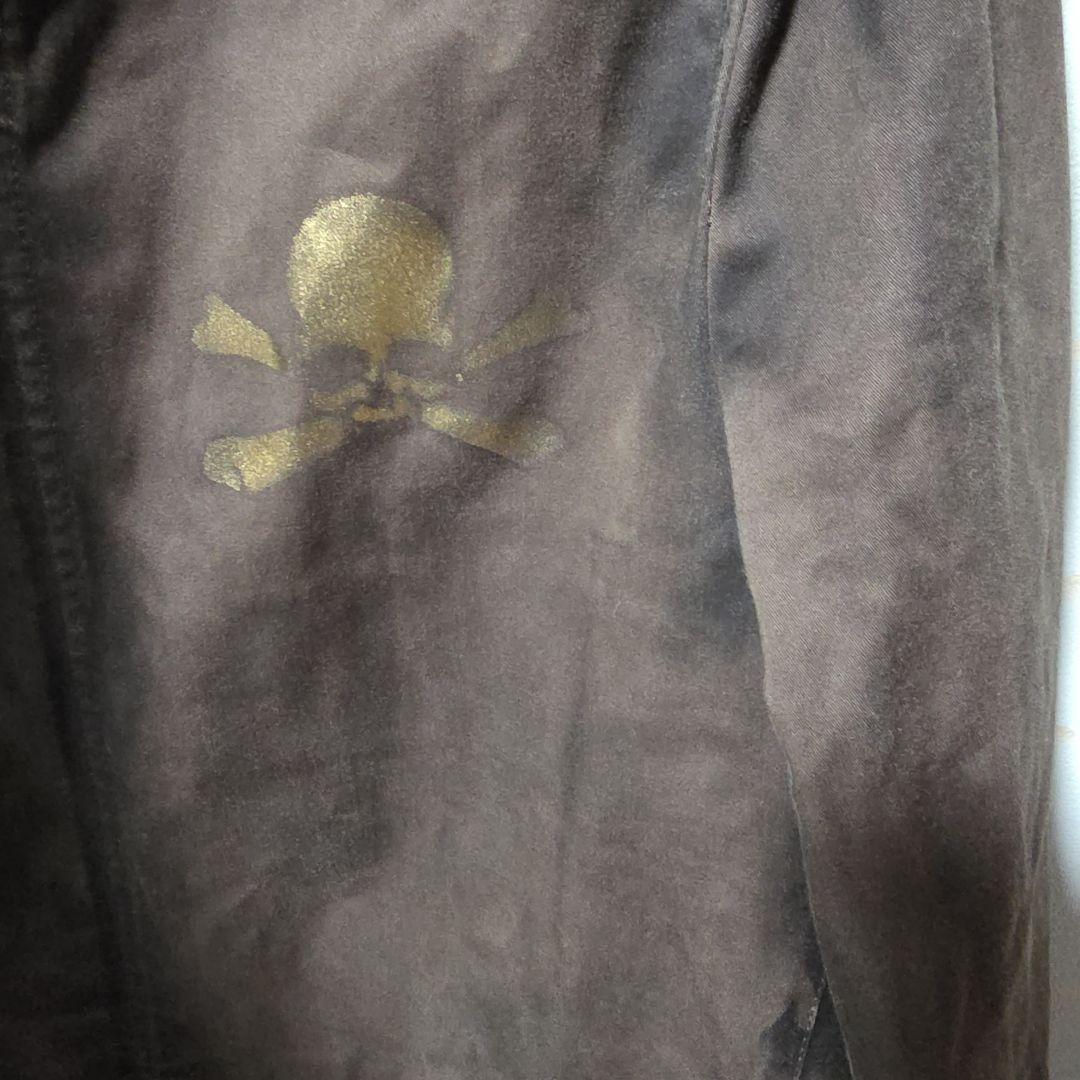 ロエン×エピローグチャント　コラボ　スカルデザイン　　モッズコート　1 S