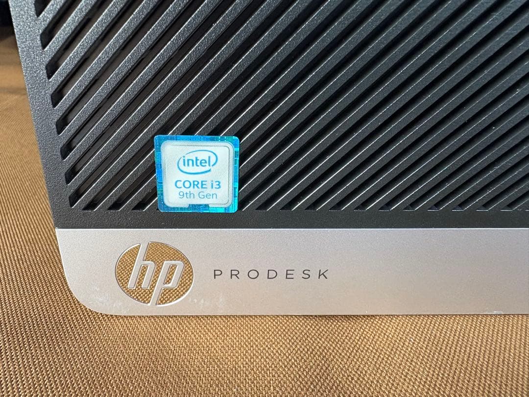 HP Prodesk 400 G6 第9世代i3 メモリ16GB SSD＋HDD