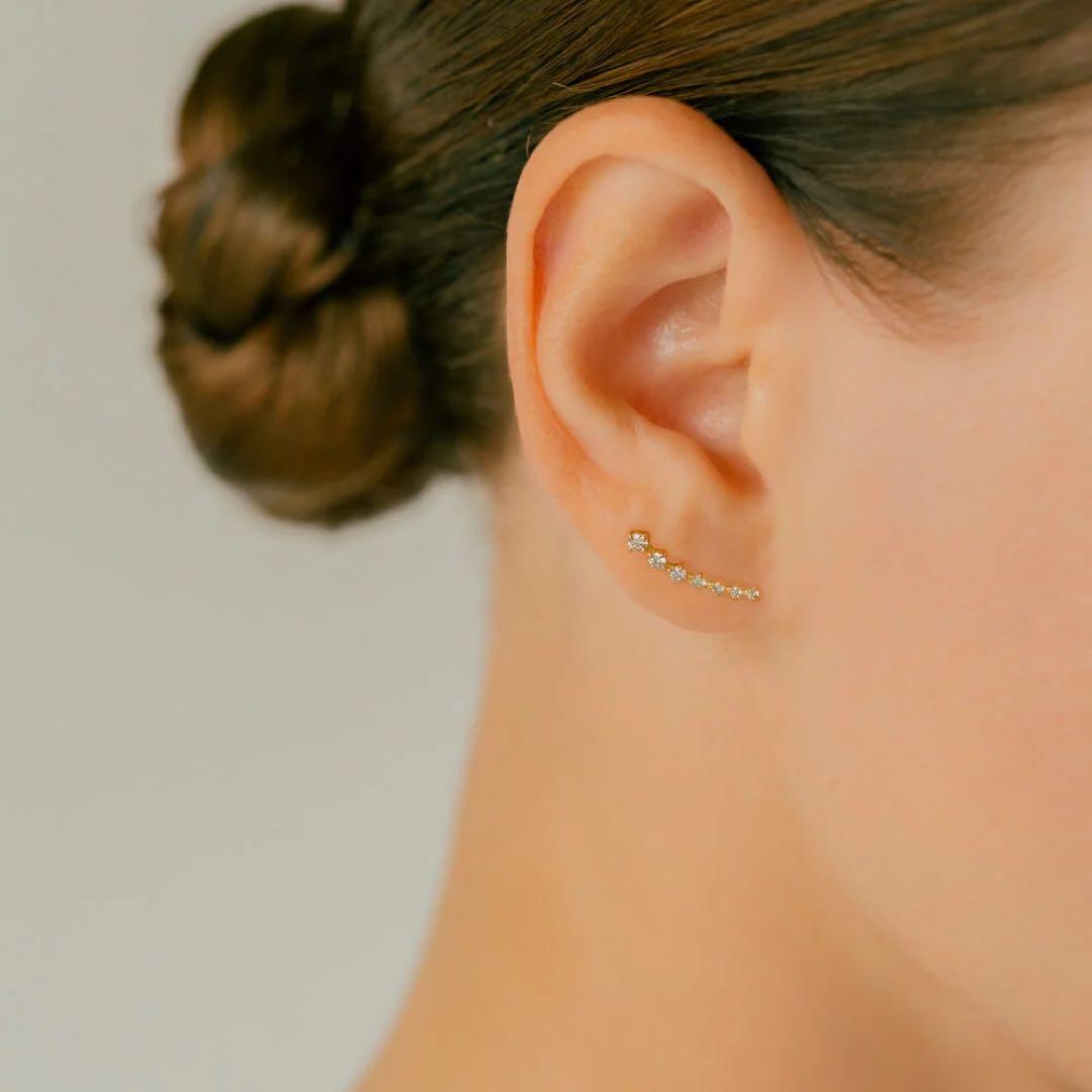 PICOLLET ダイヤモンドピアス(片耳用)