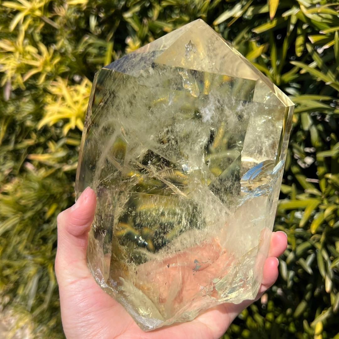 ✳️専用‼️☆幻の逸品☆優美の発色 癒しパワー☆ファントムシトリン シトリン 天然石