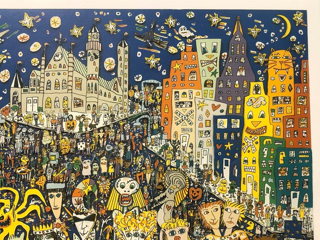 james rizzi ジェームス リジィ 額装ポスター ③