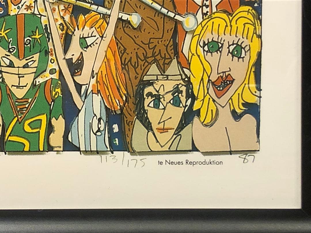 james rizzi ジェームス リジィ 額装ポスター ③