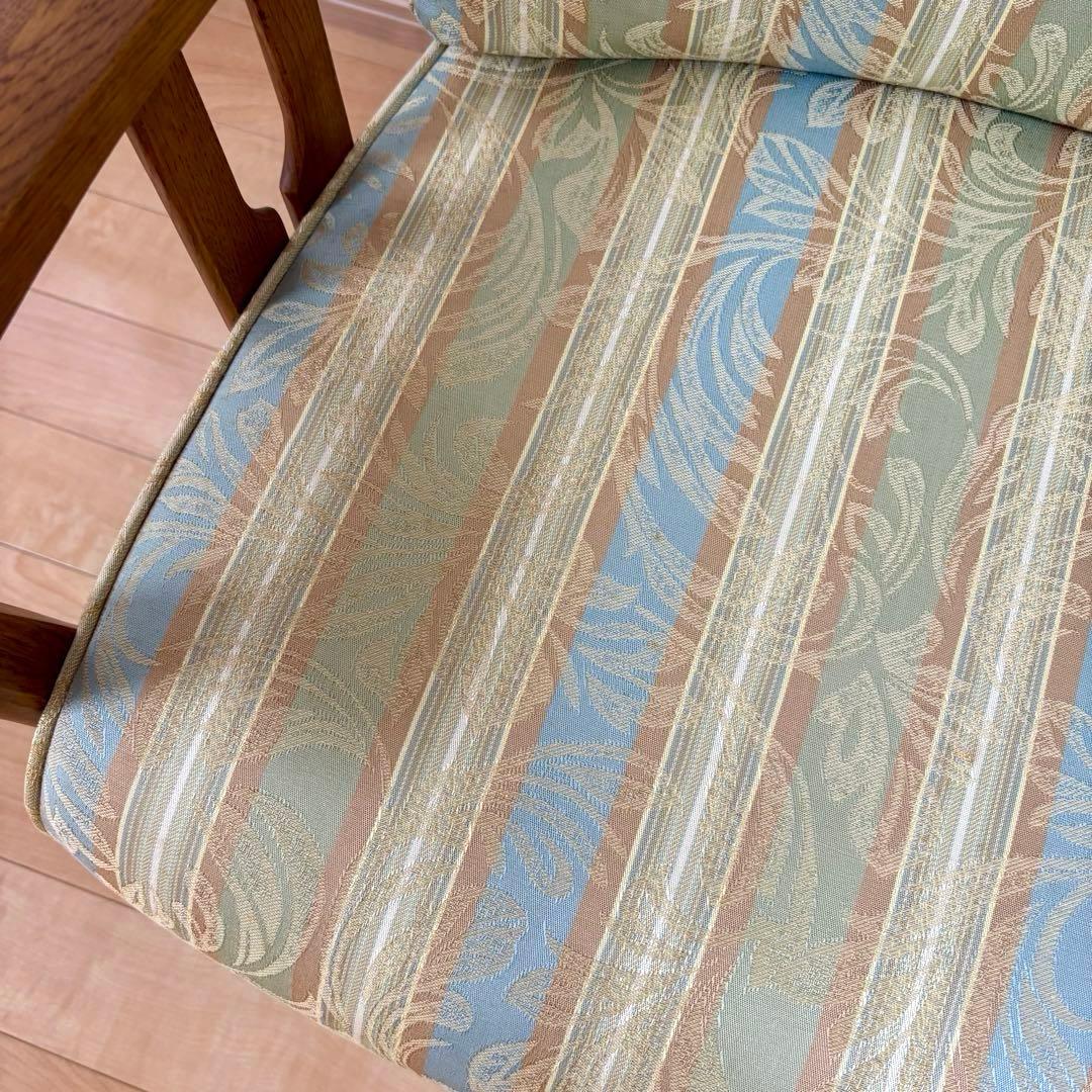 【美品】HIKARI 光製作所 アンティーク アームチェア 1人掛けソファ