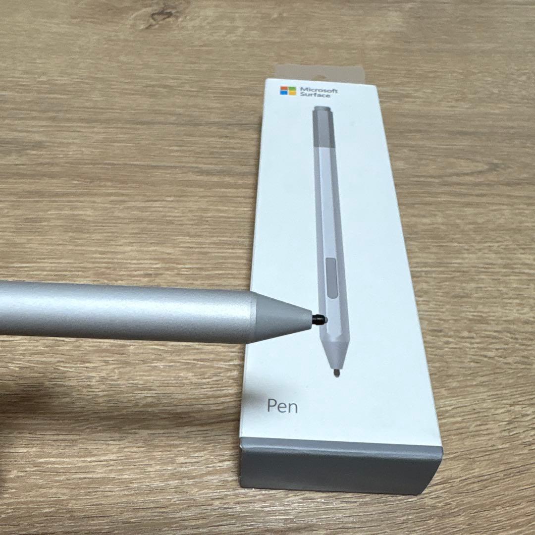 Surfaceタッチペン microsoft パソコン グレー シルバー