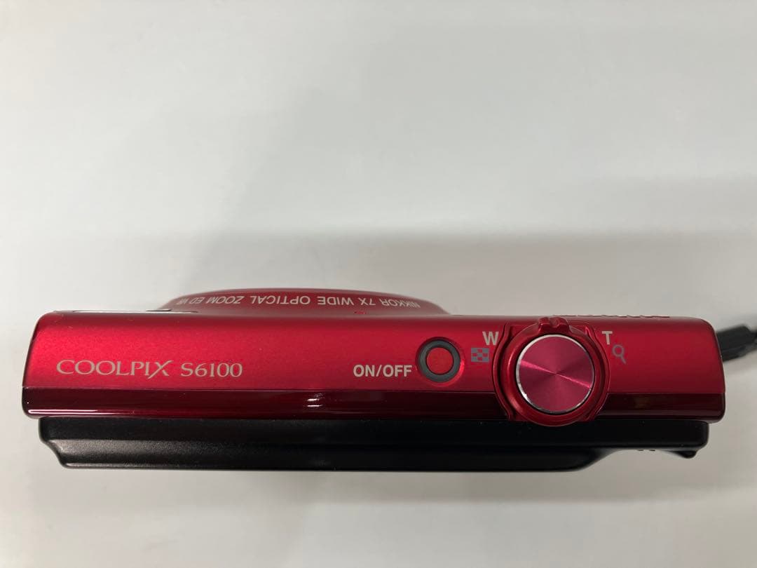 Nikon COOLPIX S6100デジタルカメラ レッド【4577】デジカメ