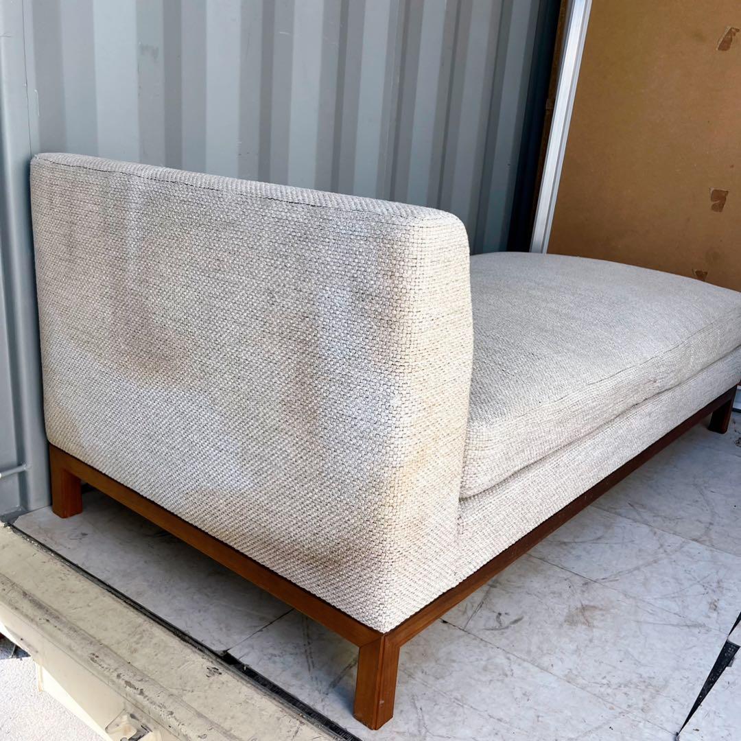 取付無料！カンディハウス クォード リビングロングシート 北欧風ナチュラルソファ