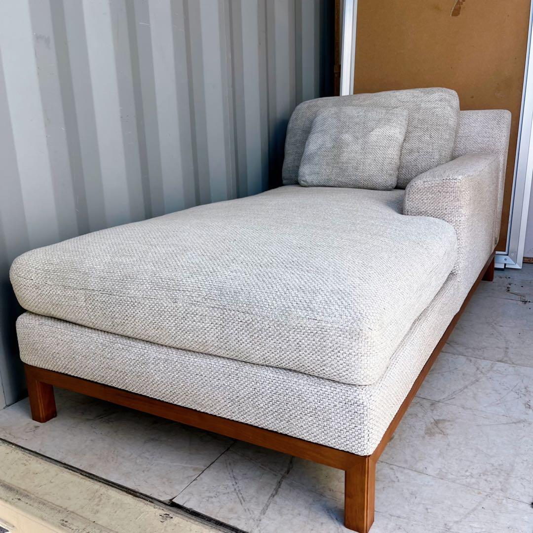 取付無料！カンディハウス クォード リビングロングシート 北欧風ナチュラルソファ