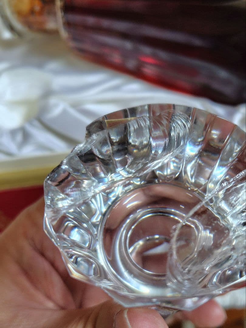 【訳あり】カミュ　コニャック バカラ　カラフェ 750ml 化粧箱付き