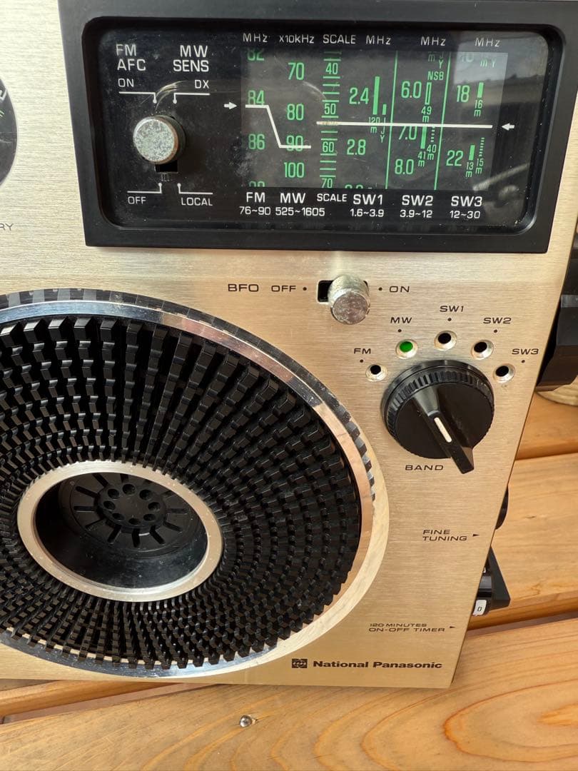 d*3様 ナショナル ビンテージ　COUGARクーガ 115 ラジオ 最終