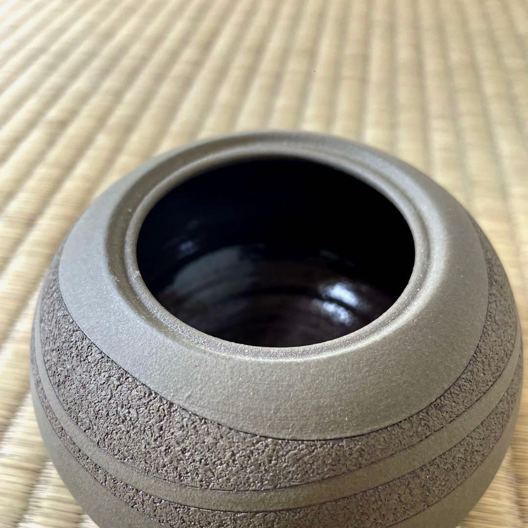 #XG451 陶芸家・市野雅彦・彩泥・香炉・共箱栞付・骨董・アンティーク・香道