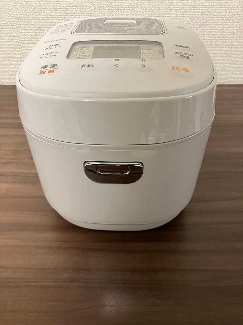 アイリスオーヤマ　RC-IK30-W　IHジャー炊飯器　3合　ホワイト