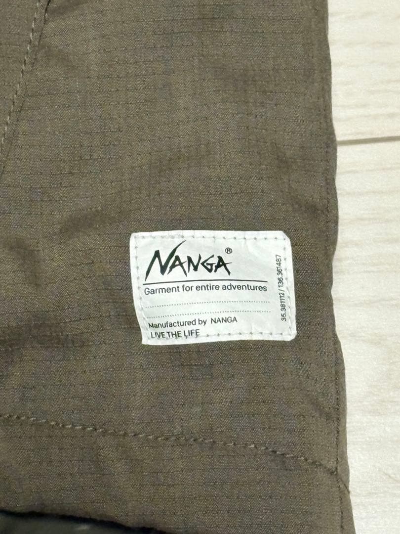 NANGA ナンガ HINOC RIPSTOP INNER DOWN VEST