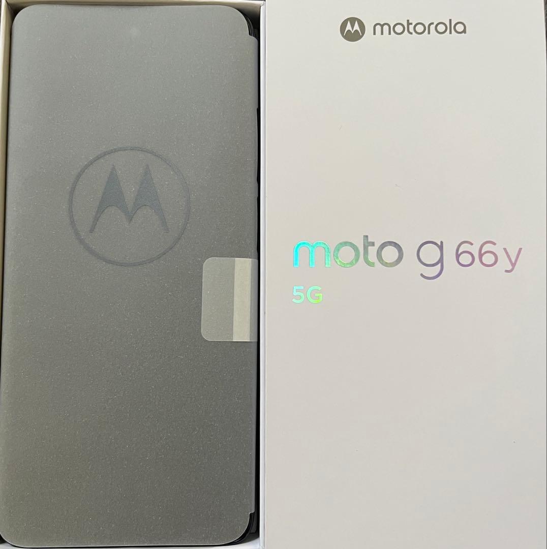 【ほぼ新品】moto g66y 5G ブラックオイスター