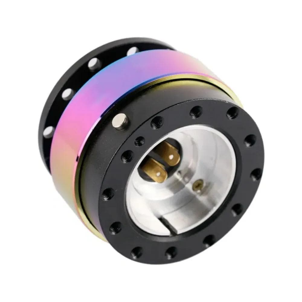 レッド 赤 レンチン音 鳴る クイックリリース ステアリングボス Ding