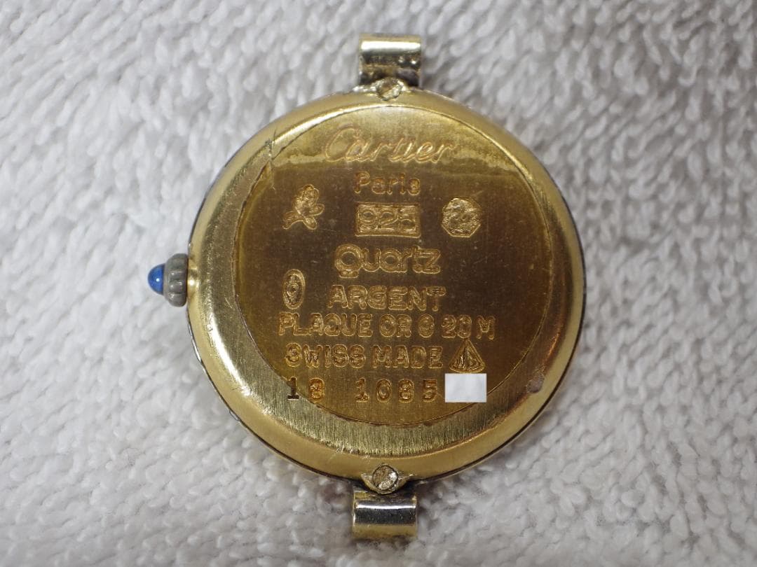 Cartier Cal.81女性用ジャンク時計・電池交換済み・OH必要・修理必要