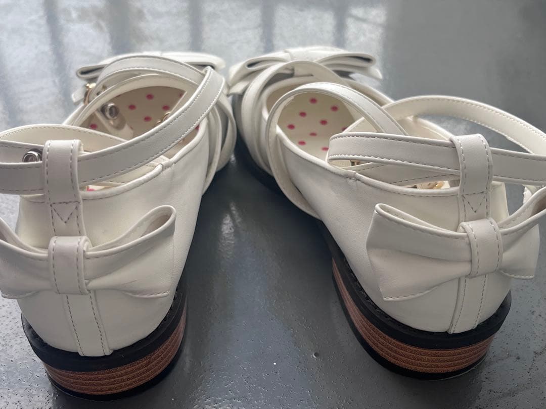 Angelic Pretty Tea Party Shoes M シロ