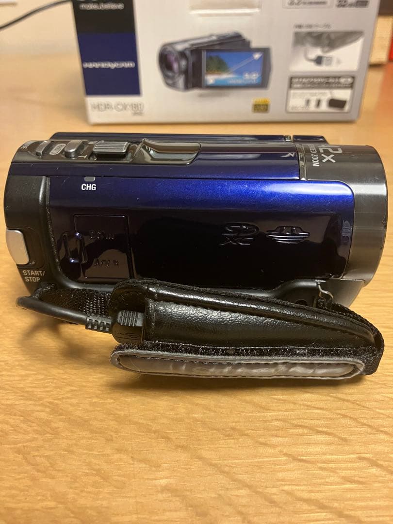 SONY Handycam HDR-CX180 ブルー　ソニー