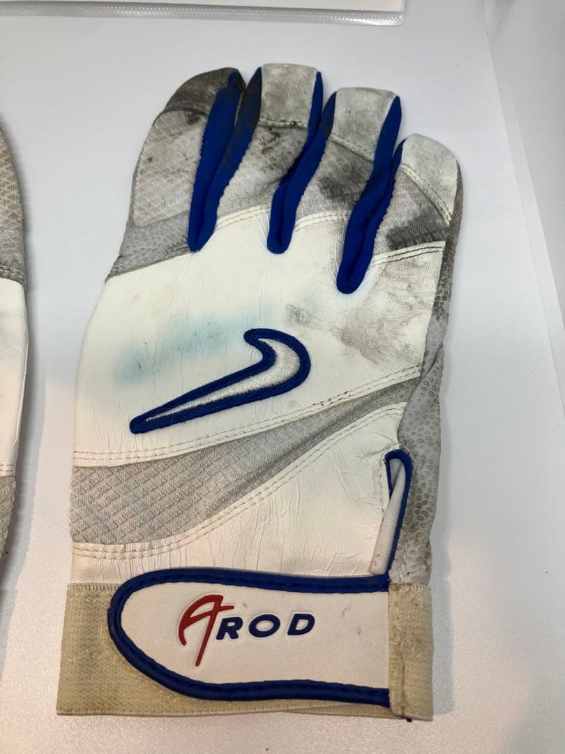 アレックス・ロドリゲス　2003年MLB公式戦 実使用バッティンググローブ