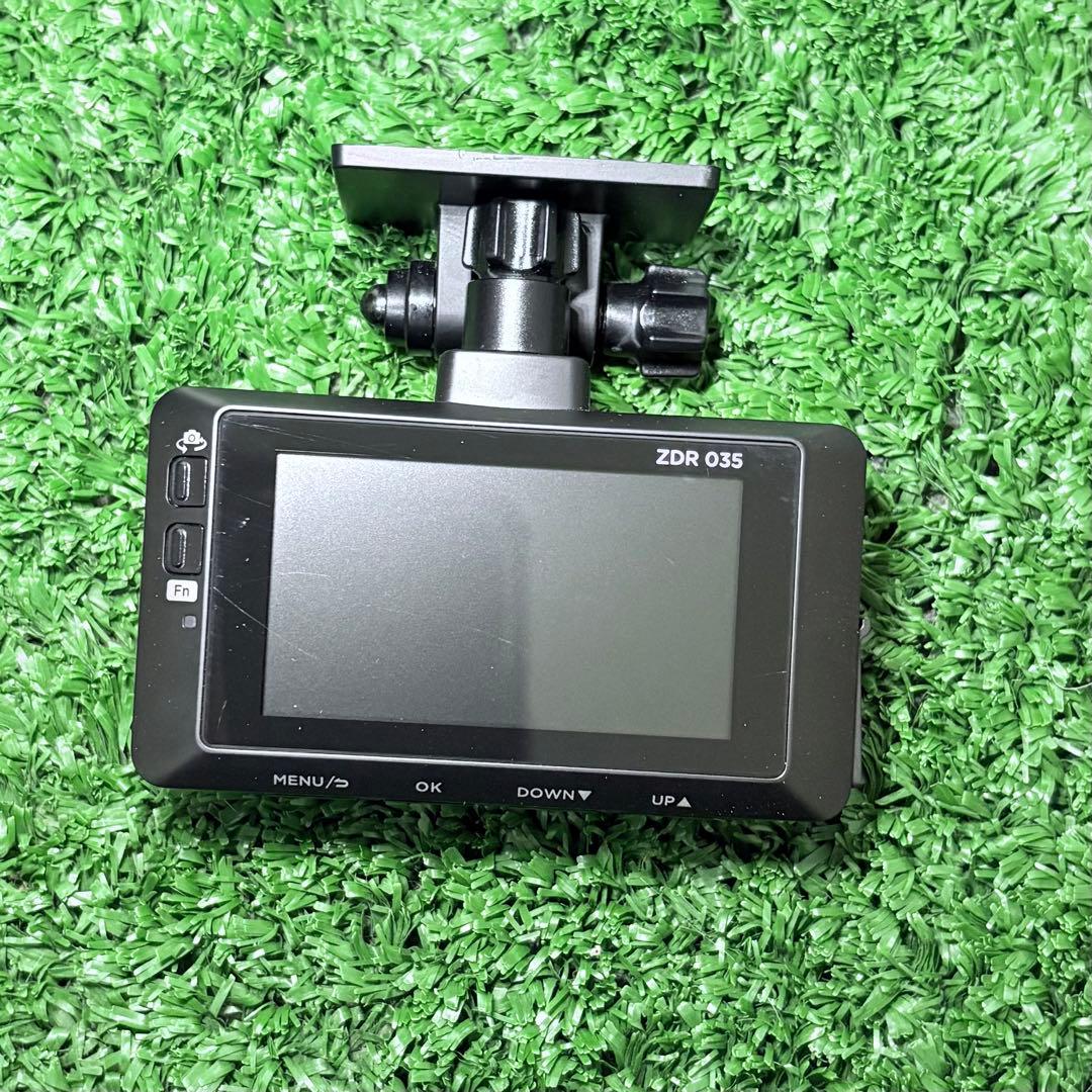 コムテック ドライブレコーダー ZDR-035 本体、リアカメラセット