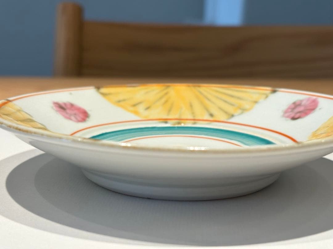 伊藤聡信さん 色絵 ５寸皿 ２枚セット