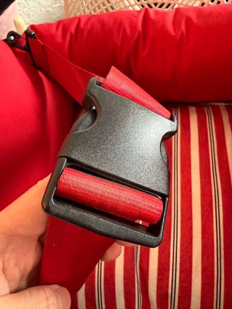 MONCHOUCHOU ペット用カーシート、ベッド　RED