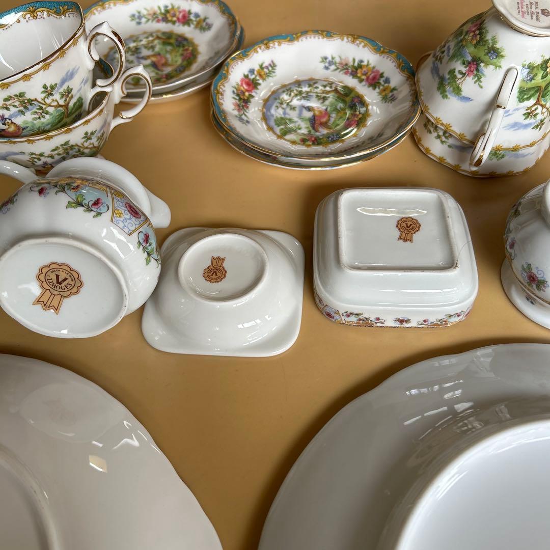 ヴィンテージリモージュ ミントン　ロイヤルアルバート　セット希少