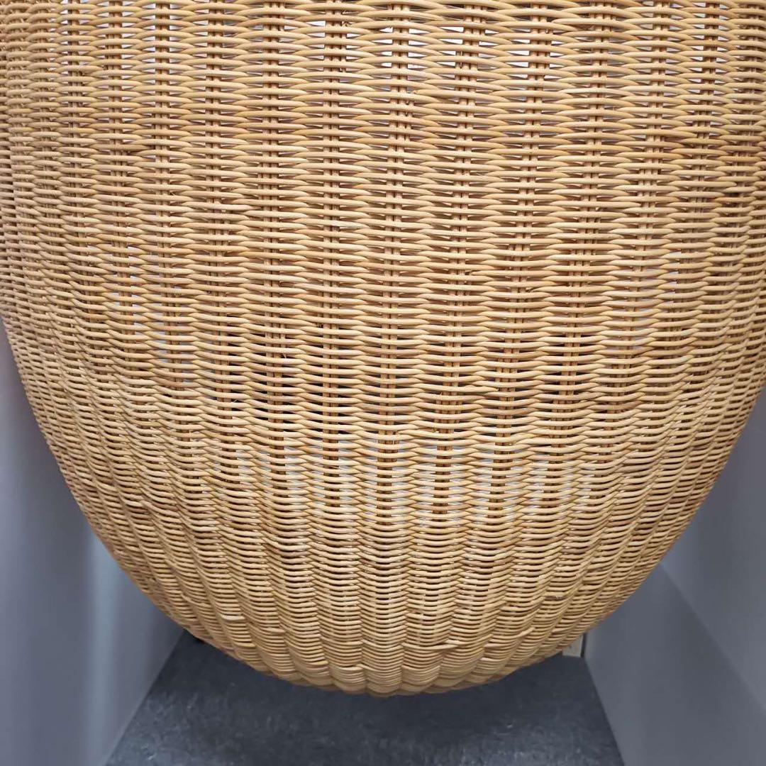 s*8様 ラタン卵型ハンギングチェア