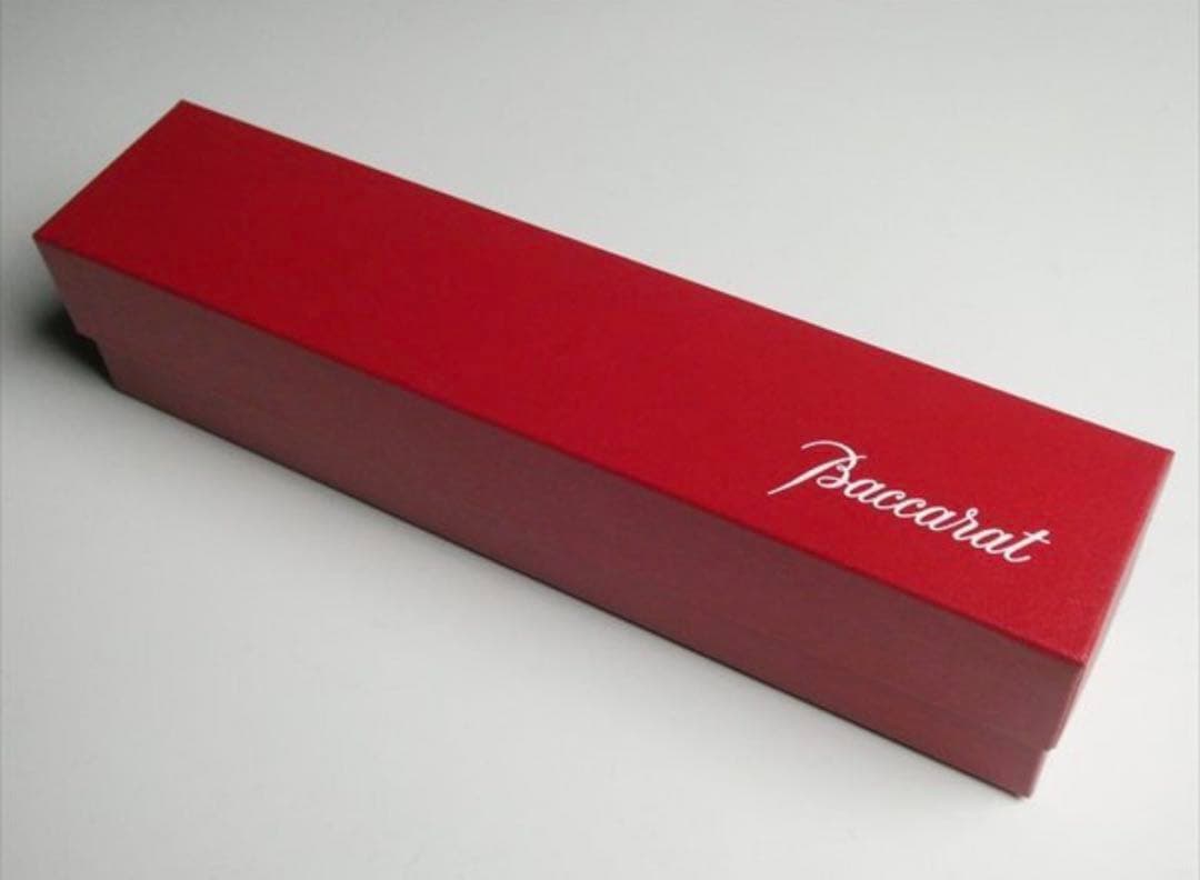 希少！バカラ クリスタル Baccarat 万年筆型 ペーパーウェイト オブジェ