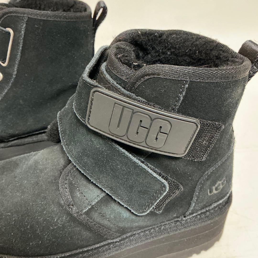 UGG ニューメル チャッカブーツ　プラットフォーム ムートンブーツ 厚底