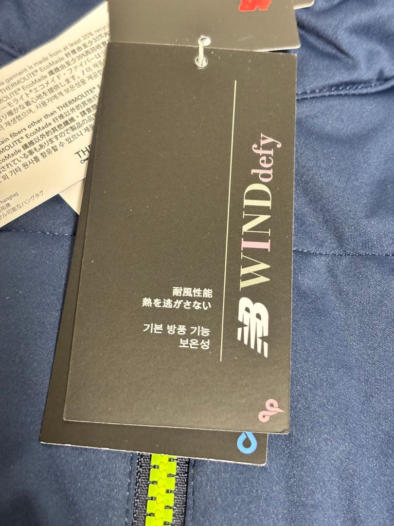 ニューバランス ゴルフ メンズ 中綿ブルゾン ジャケット ウェア Mサイズ 新品