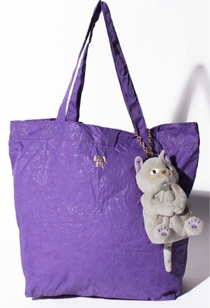 新品タグあり＊ ANNA SUI ＊ ぬいぐるみポーチ付きエコバッグ
