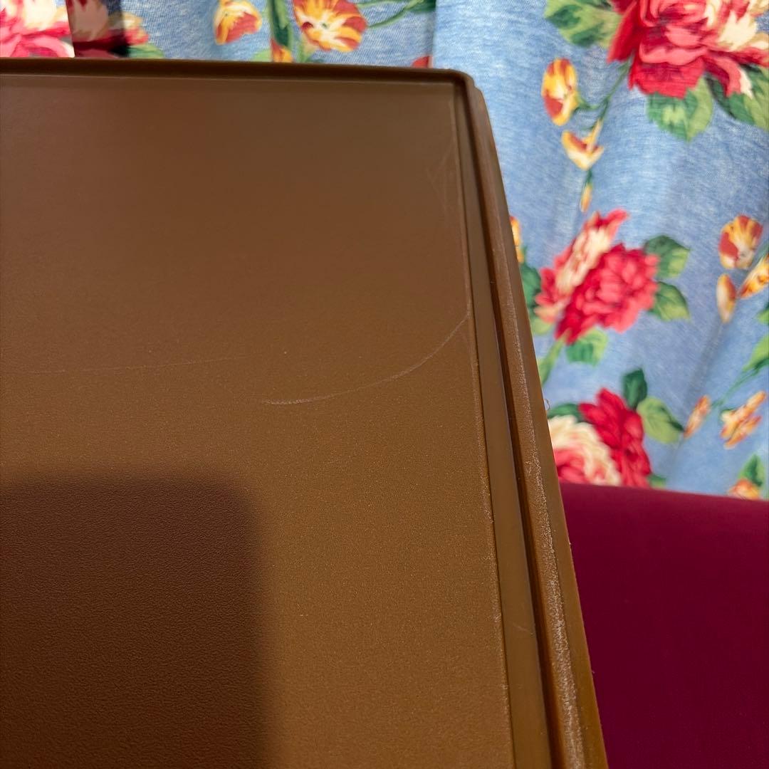 ヴィンテージ タッパーウェア ライトブラウン ライトピンク 4個セット