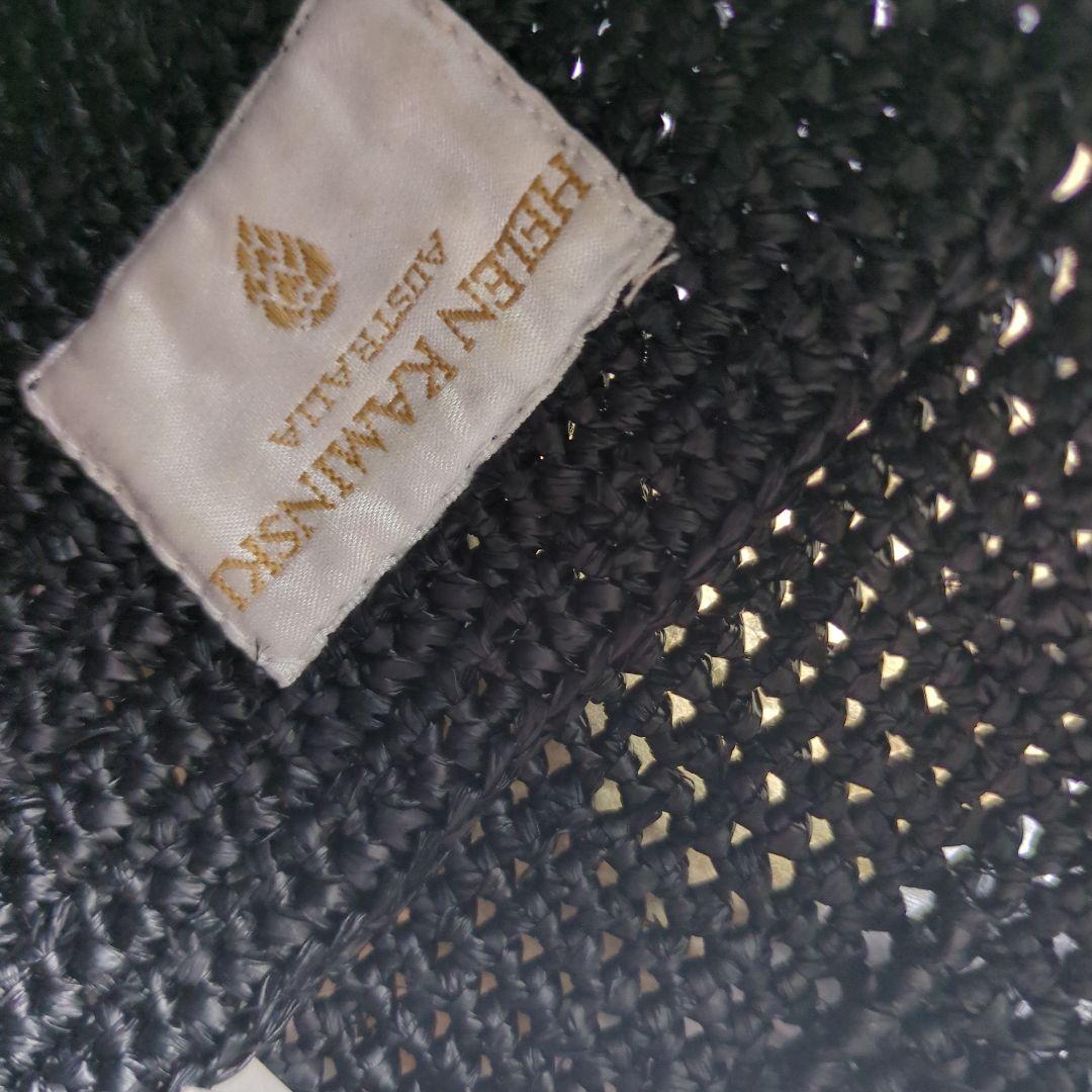 ヘレンカミンスキー　ラフィア　ポシェット　バック　ハグオーワー