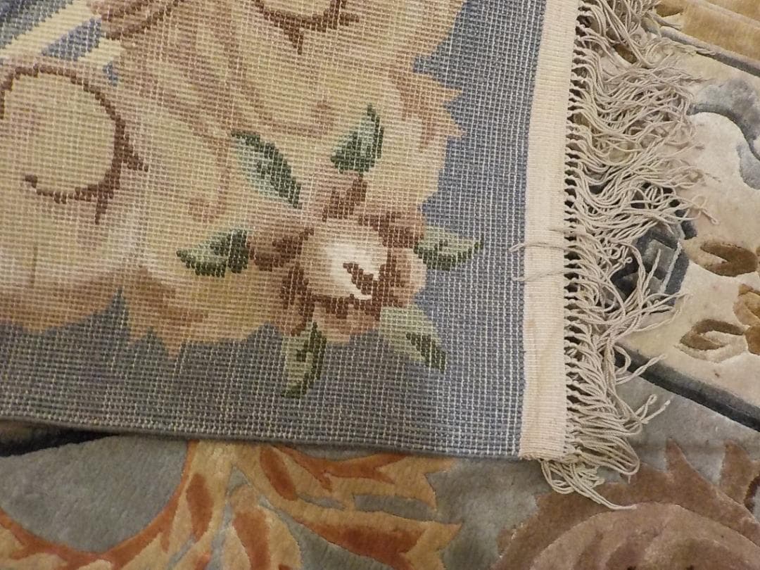 中国　段通　シルク　ヴィンテージ 太郎さま専用