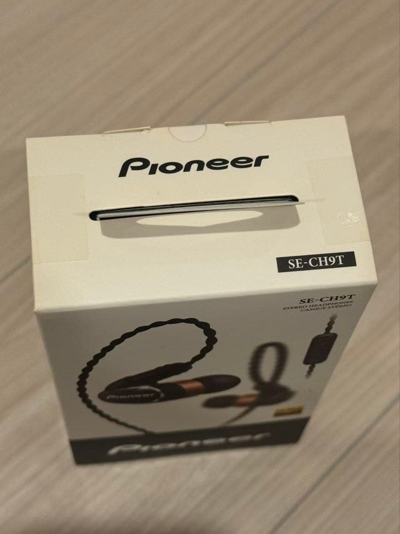 【新品・未使用】パイオニア　ハイレゾイヤホン　SE-CH9T-K
