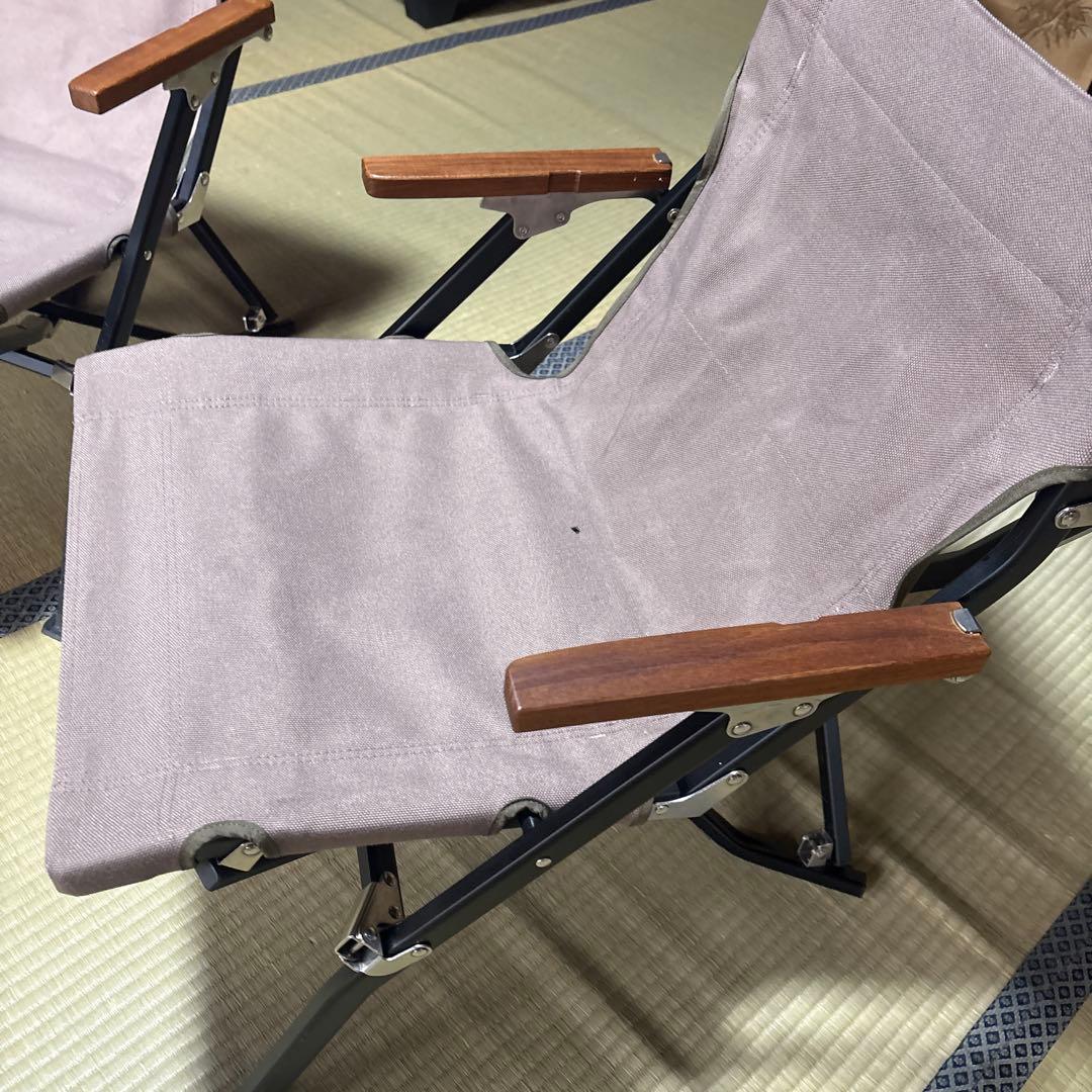 スノーピーク（ peak） ローチェアショート　LV-093GY 二脚
