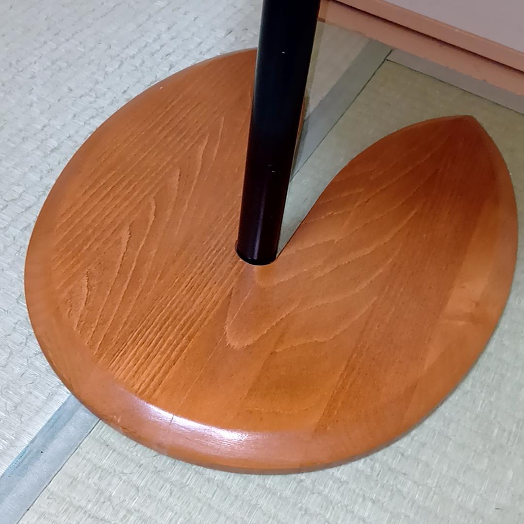 エコーネス　サイドテーブル　エリプステーブル　楕円　高さ調節機能付き　北欧