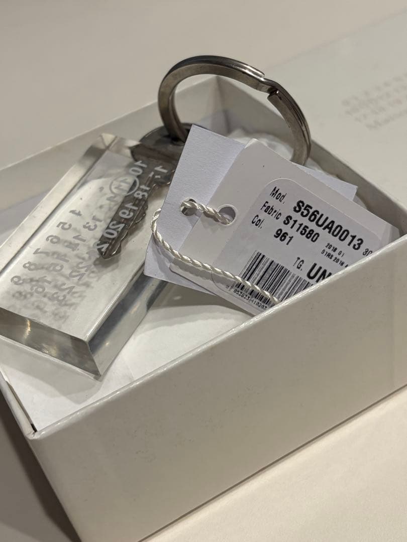 Maison Margiela/メゾンマルジェラ/クリアキーリング