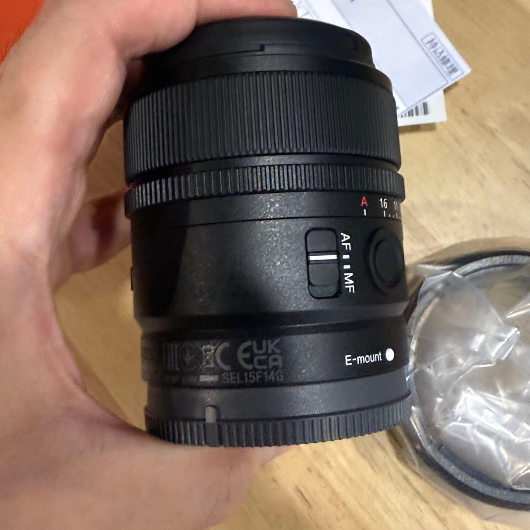 レンズ(単焦点) SONY E15mm F1.4G SEL15F14G
