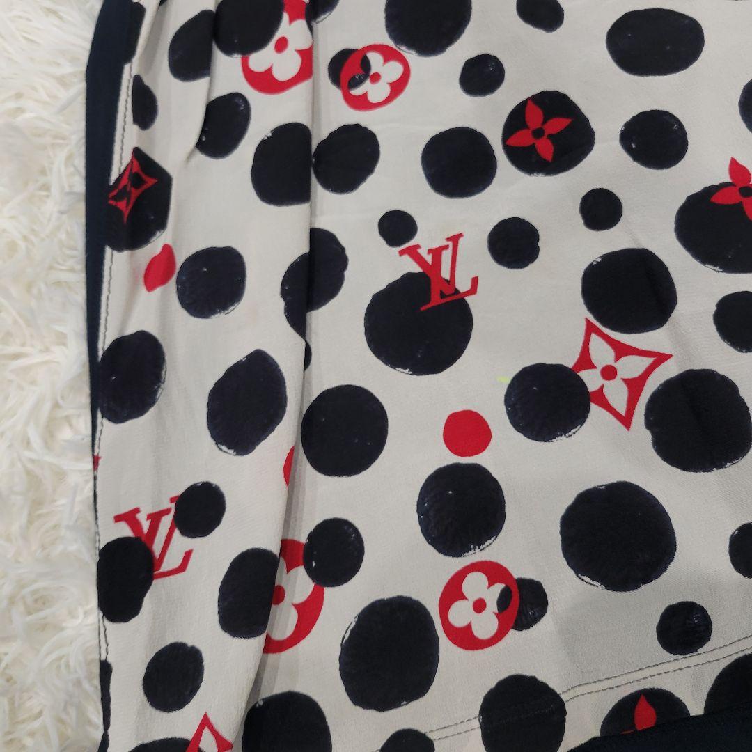 ルイヴィトン　モノグラム　半袖　ドレス　ワンピース　カシュクール　スタイルアップ