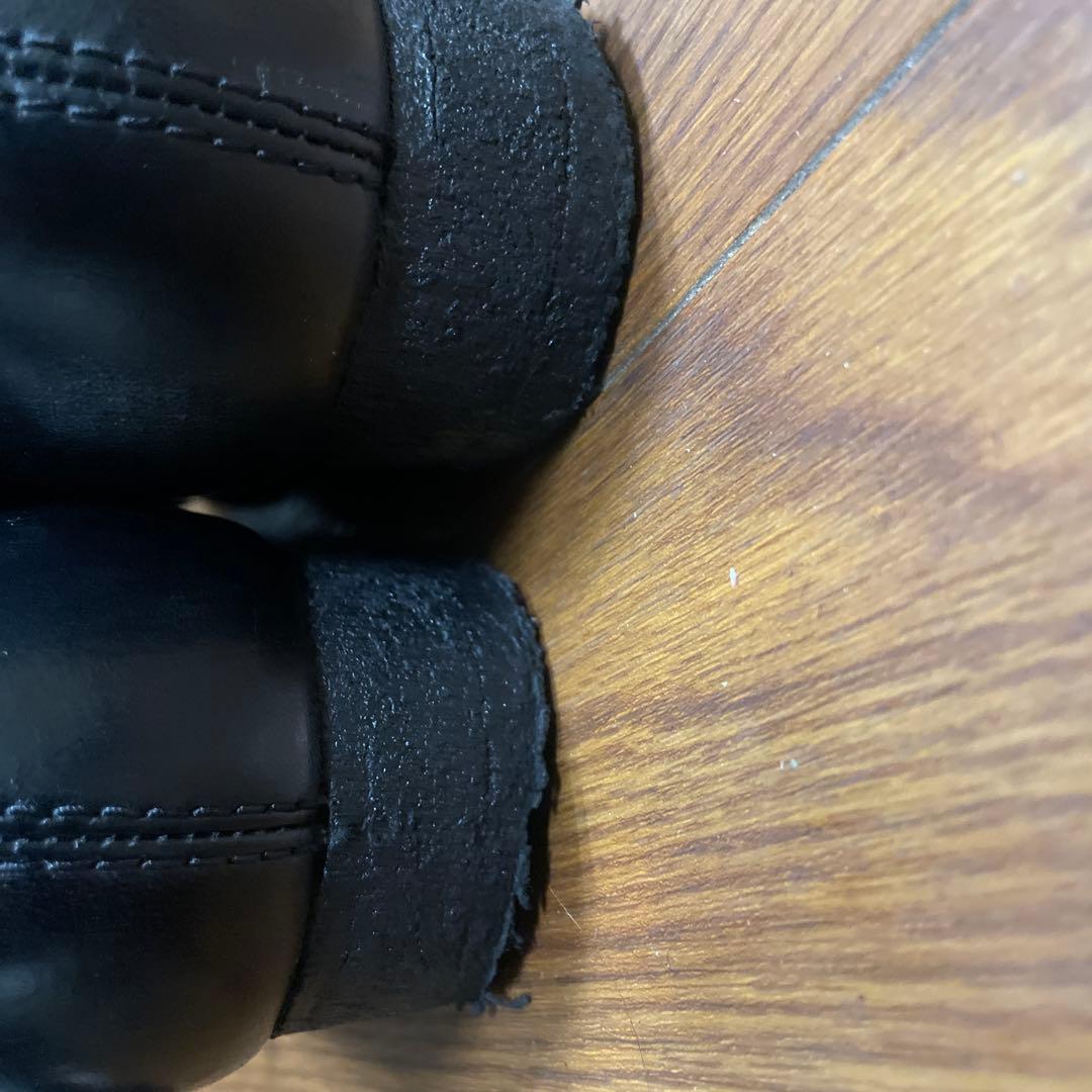 クラークス　ワラビー　オールレザー　ブラック