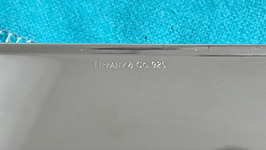 〖クリーニング済み〗Tiffany & Co. 名刺入れ シルバー