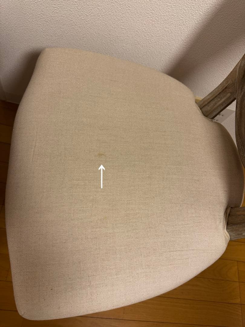 【匿名配送】ルイ16世様式アームレスチェア★Louis XVI style①