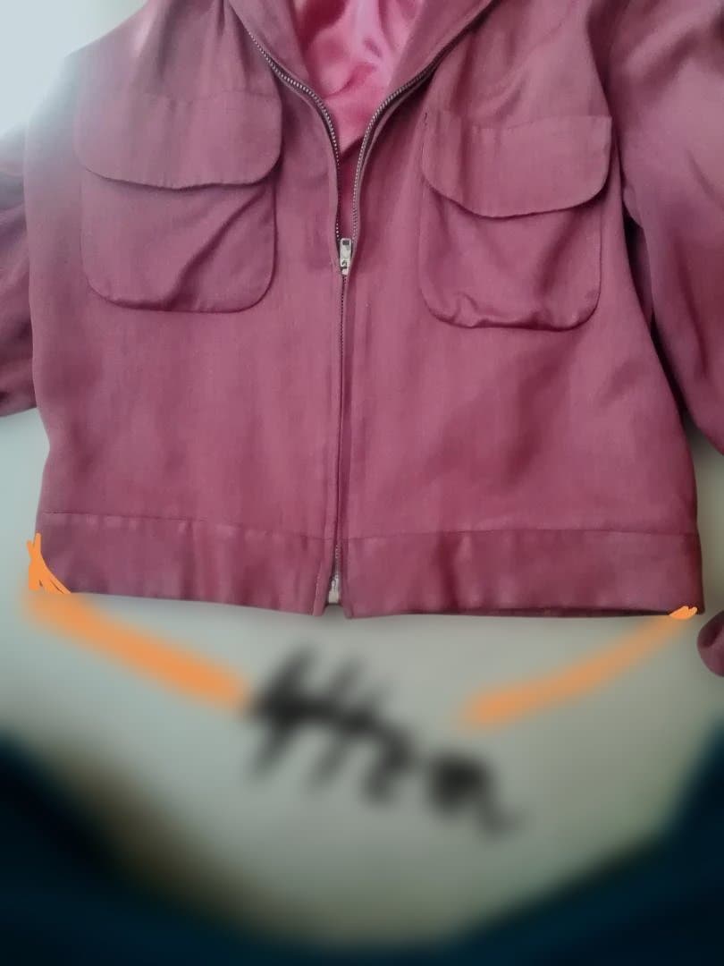 50sギャバジャン　ビンテージレーヨンギャバ