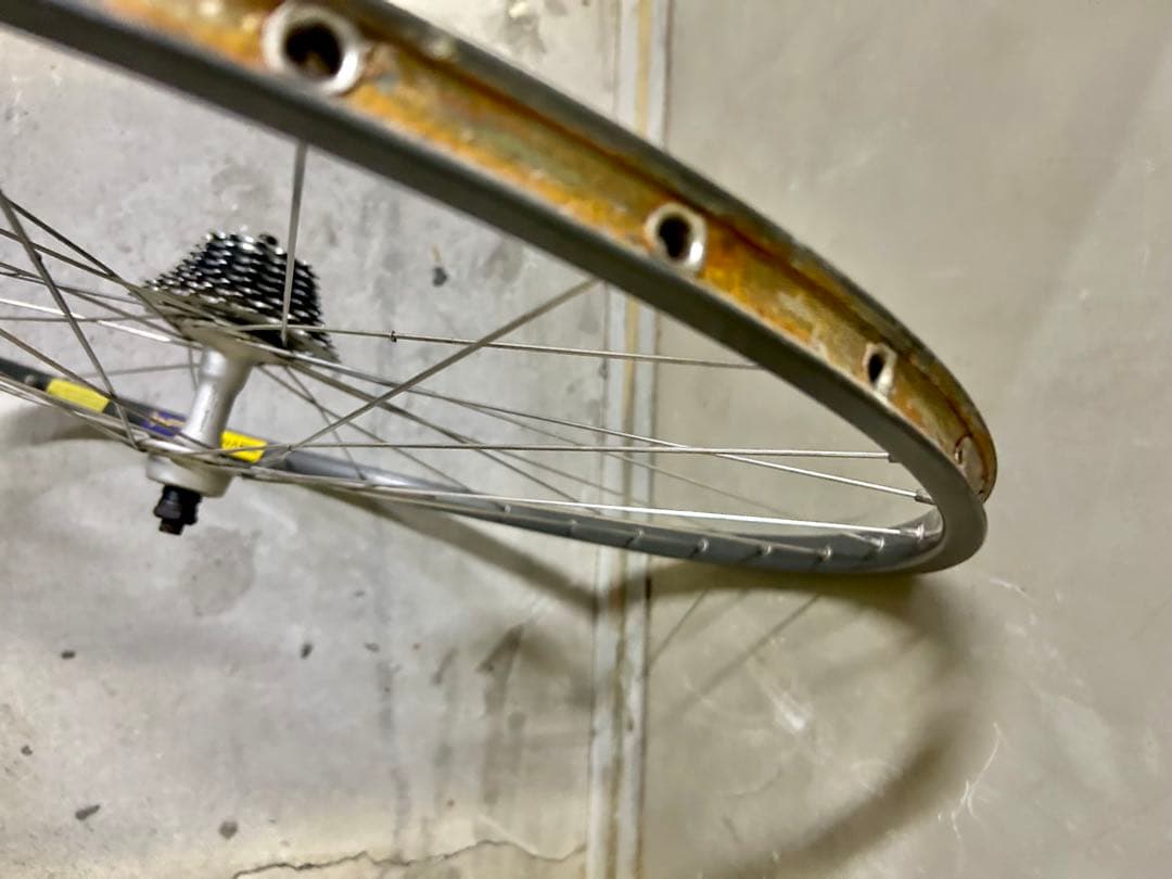 【Mavic/マビック後輪ホイール】GP4チューブラー重量1.36kgスプロケ付